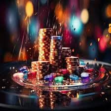 Layar antarmuka Gem Saviour dengan bet slip dan kartu tertampil